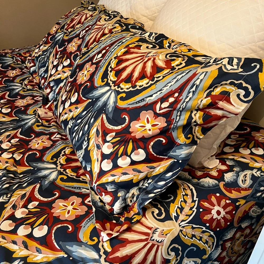 Crown & Ivy Isabella comforter set. Queen size